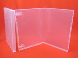 14mm Storage PP case Super Clear without Hub with Booklet